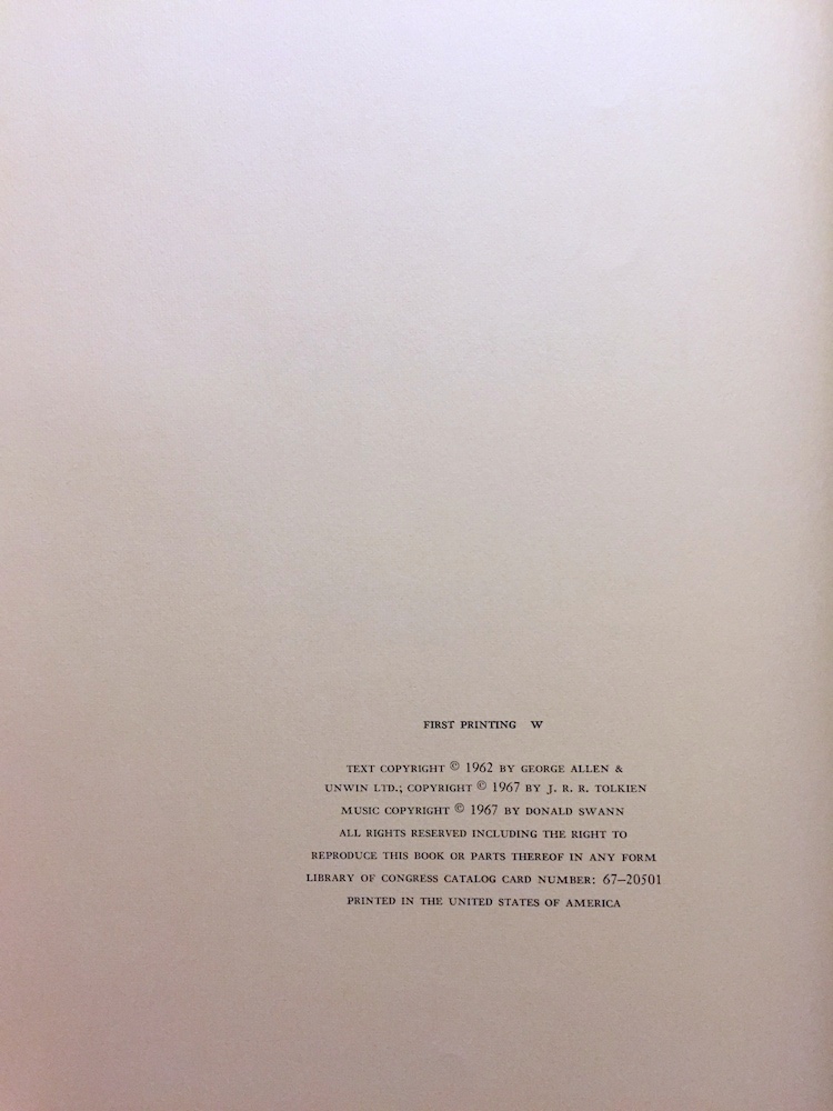 The Road Goes Ever On 1967 Tolkienbooks Us